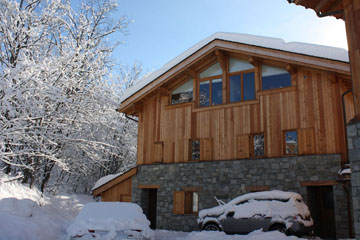 St Martin Ski Chalet: Winter wonderland