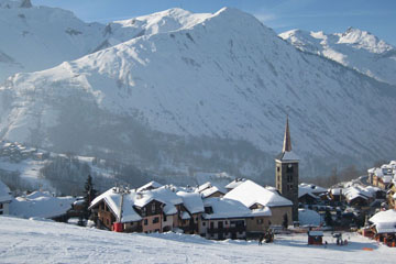 St Martin de Belleville Chalet: The Village