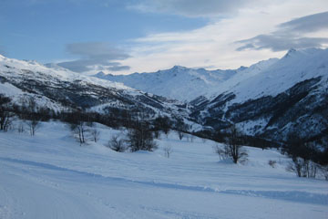 St Martin Ski Chalet: Boillay run home  