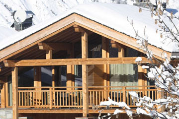 St Martin Ski Chalet: Balcony